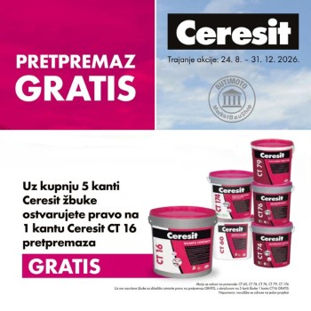 CERESIT CT 60 AKRIL - BAZA:Bijela - 25kg