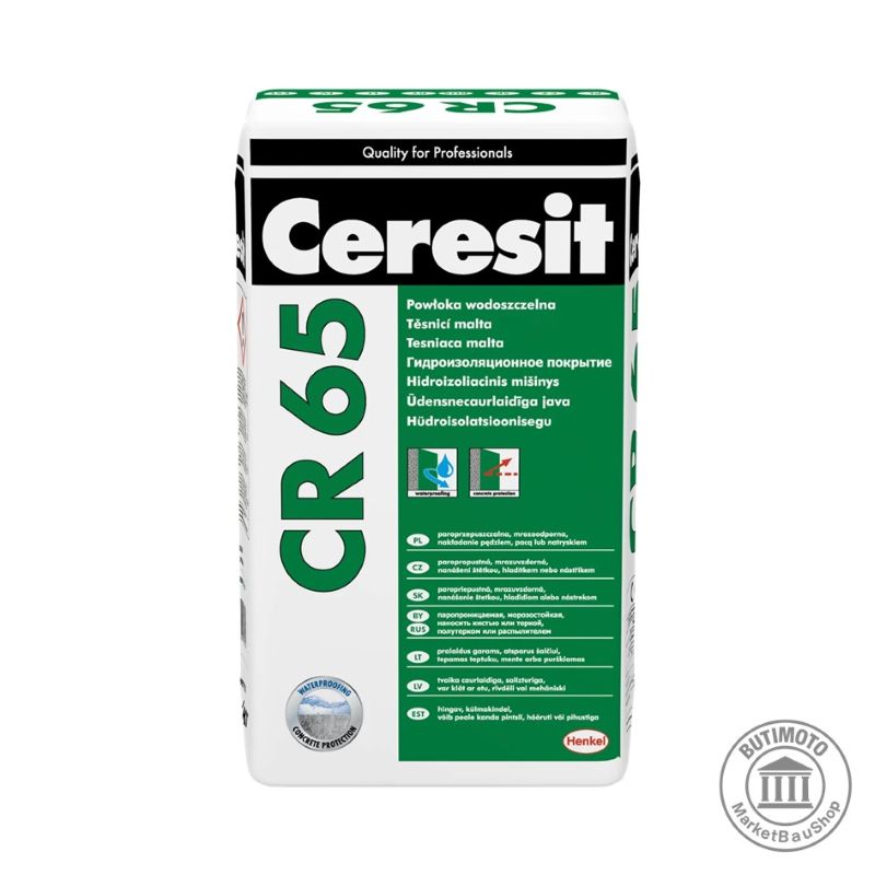 CERESIT CR 65 - 1K cementna hidroizolacija 