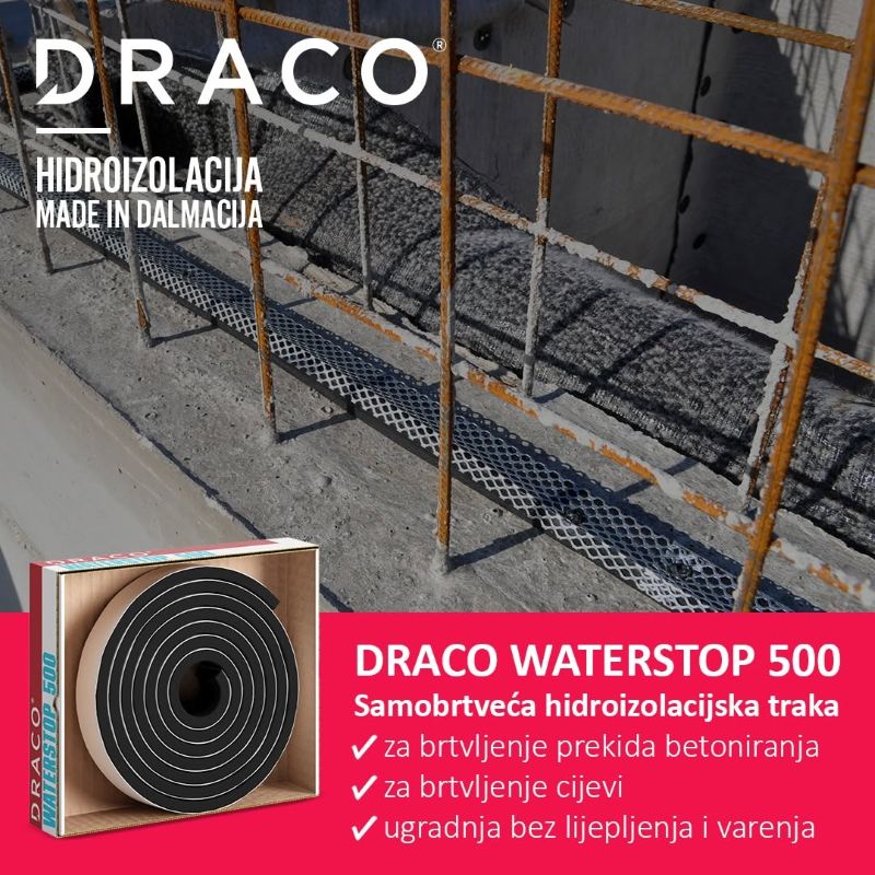 DRACO WATERSTOP 500 - 10 M