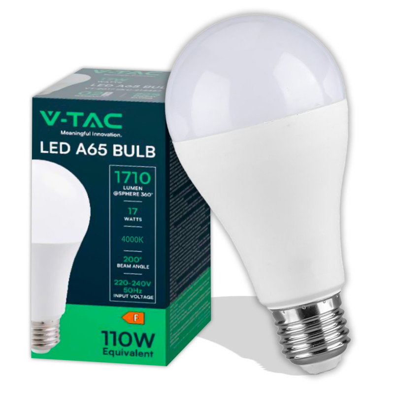 LED žarulja - 17W A65 E27 4000K