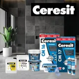 CERESIT - Ljepila za keramiku i kamen, hidroizolacije