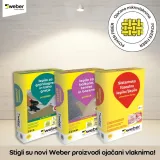 WEBER - ljepila za keramiku ojačana vlaknima