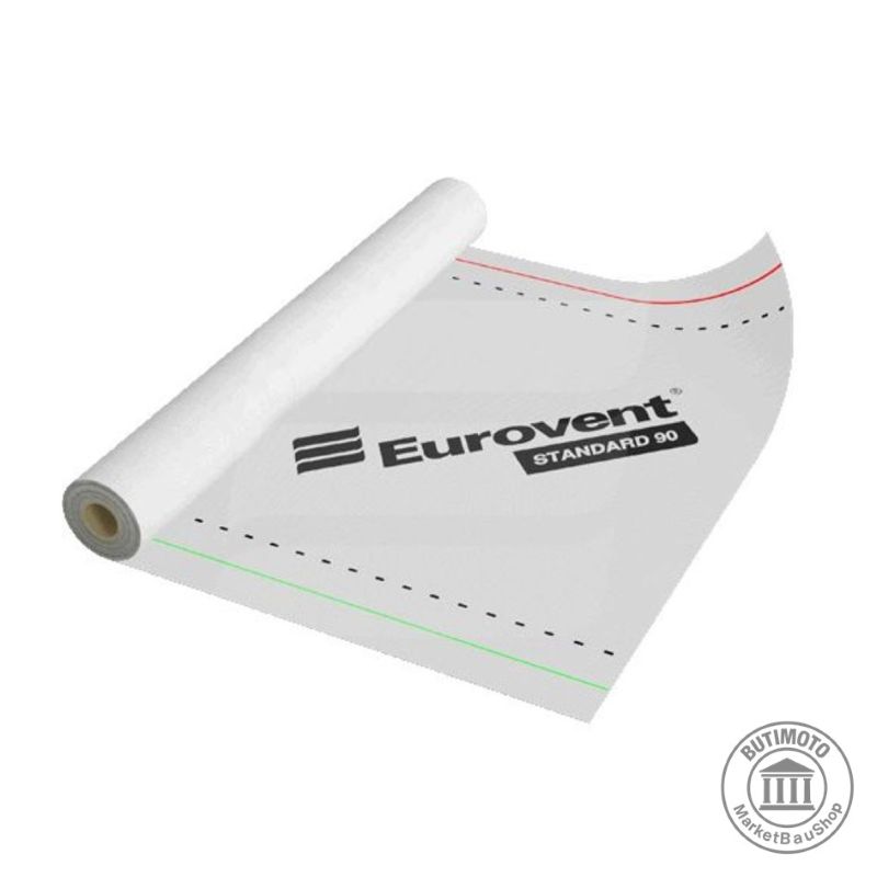 Parna brana, armirana 90 g/m2 - EUROVENT Standard, 1,5 x 50 m (75 m2) 