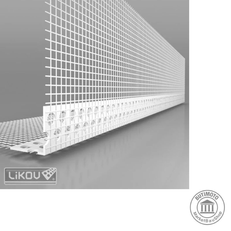 PVC kutnik 10 x 15cm, 2,5m (50 kom)