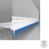 PVC kutnik s mrežicom i okapnicom 10 x 15 cm x 2,5 m (20kom-pak)