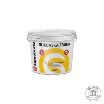SAMOBORKA SILIKONSKA ŽBUKA Z BIJELA - 25 - kg