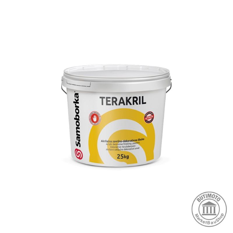 SAMOBORKA TERAKRIL Z - Bijeli - 25 kg