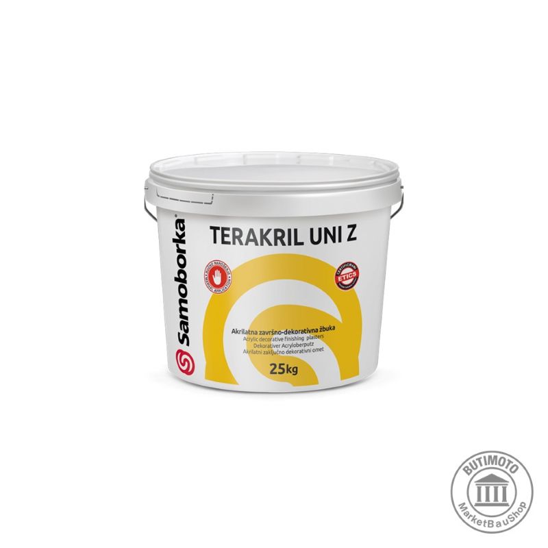 SAMOBORKA TERAKRIL UNI Z - Bijeli - 25 kg