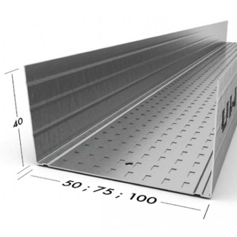 Profil za suhu gradnju UW 100x4000 0,6mm