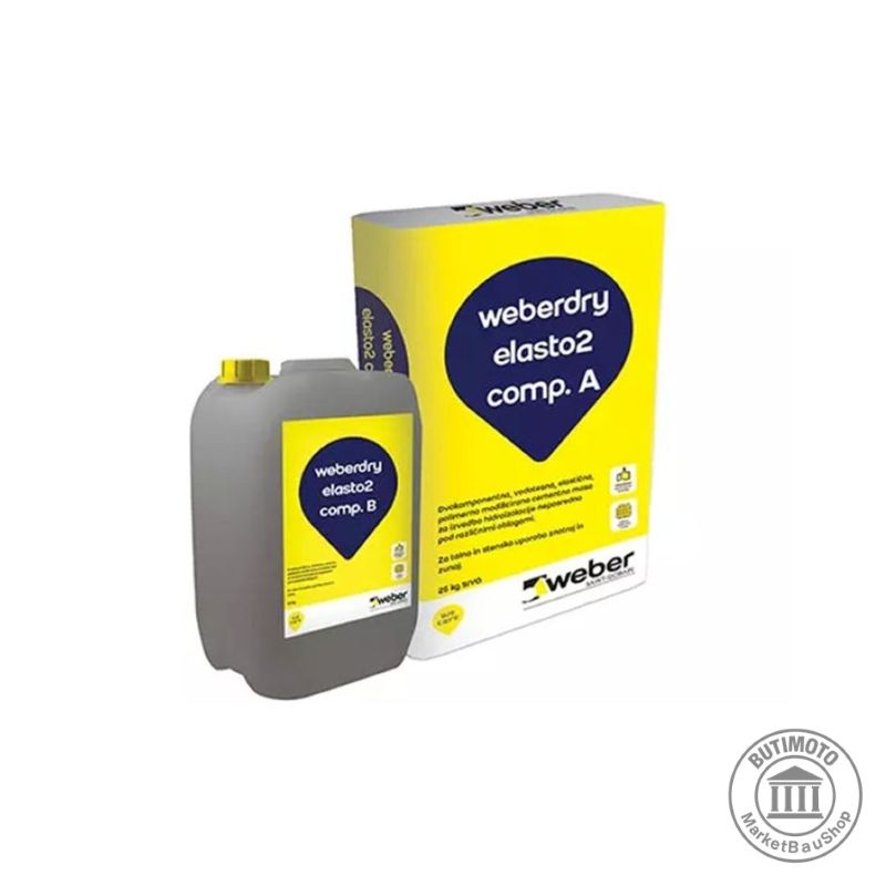 WEBER - weberdry elasto2 - hidroizolacija