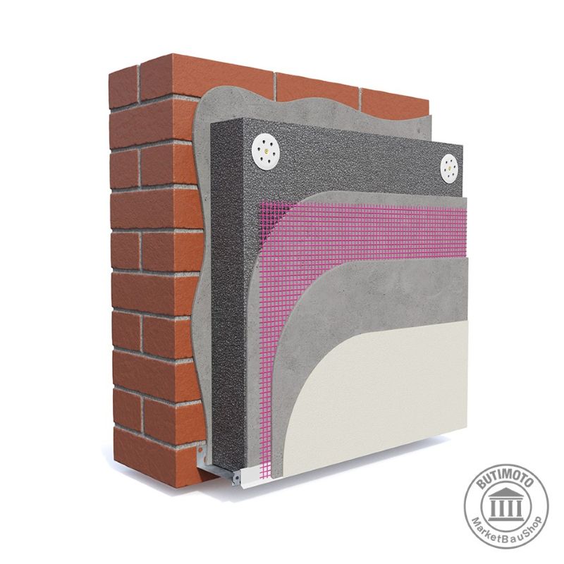 Fasadni sistem Grafit 10 cm - Grafitni stiropor