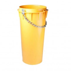 Građevinska cijev za šutu/otpad, žuta, 1,1m, 40-50cm