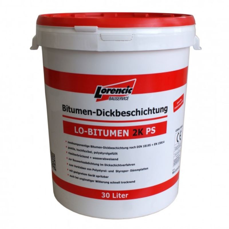 LORENCIC bitumenska izolacija LO-Bitumen 2K PS - 30 lit - 18kanta/paleta